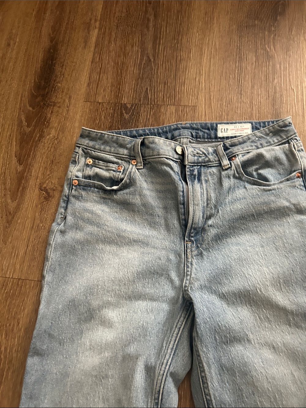 GAP Light Blue Denim Mom Jeans